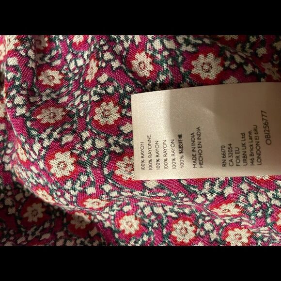 New Amelia Babydoll jacket blouse size XL,XS - Picture 8 of 9